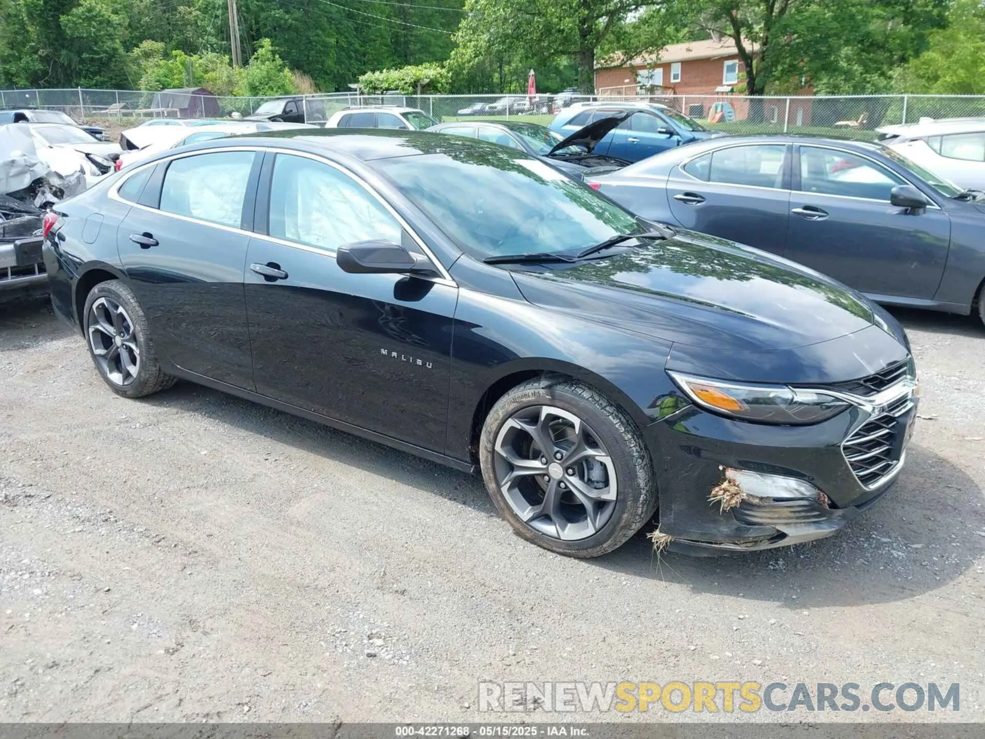 1 Photograph of a damaged car 1G1ZD5ST7NF202962 CHEVROLET MALIBU 2022