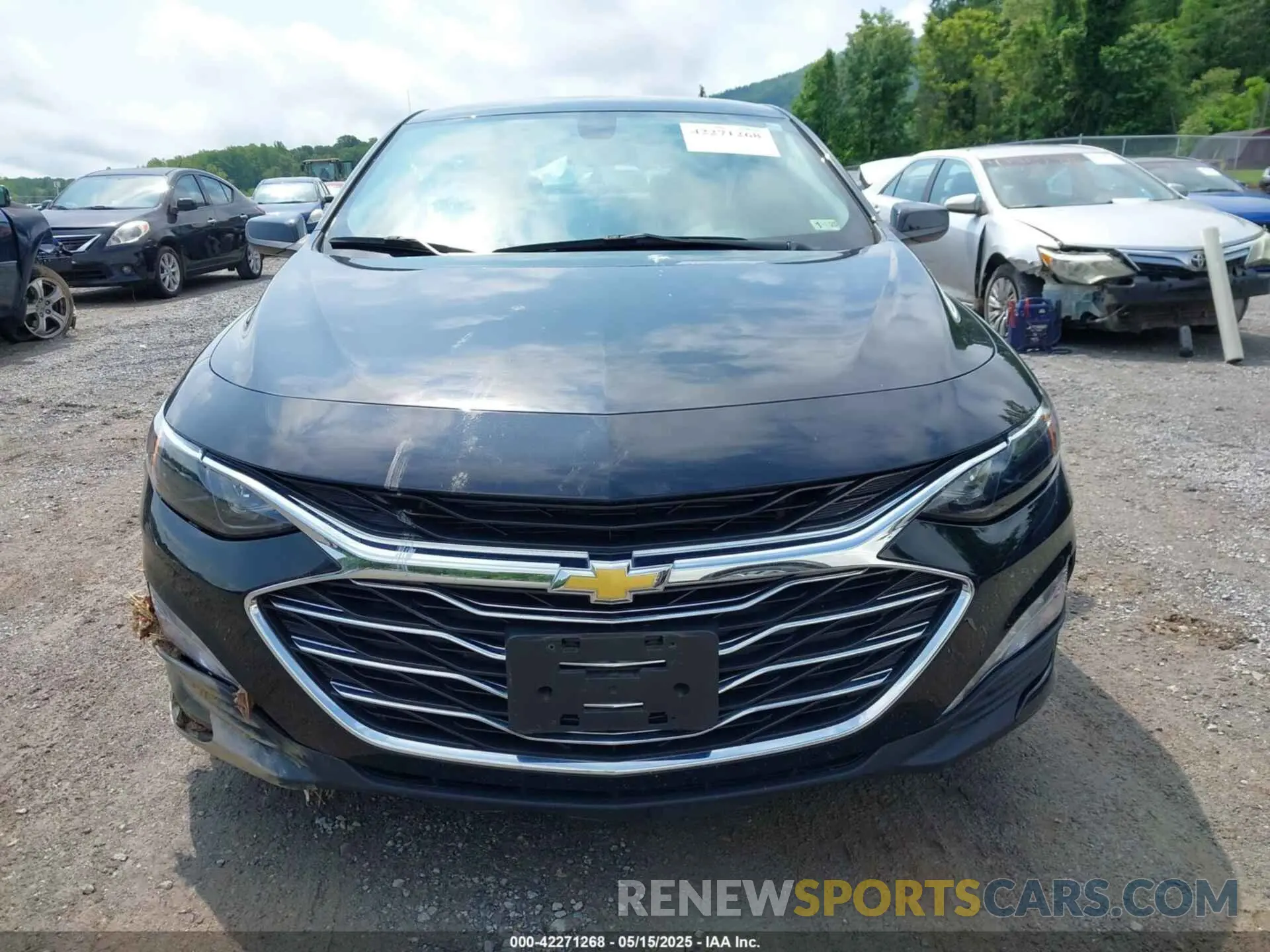 13 Photograph of a damaged car 1G1ZD5ST7NF202962 CHEVROLET MALIBU 2022