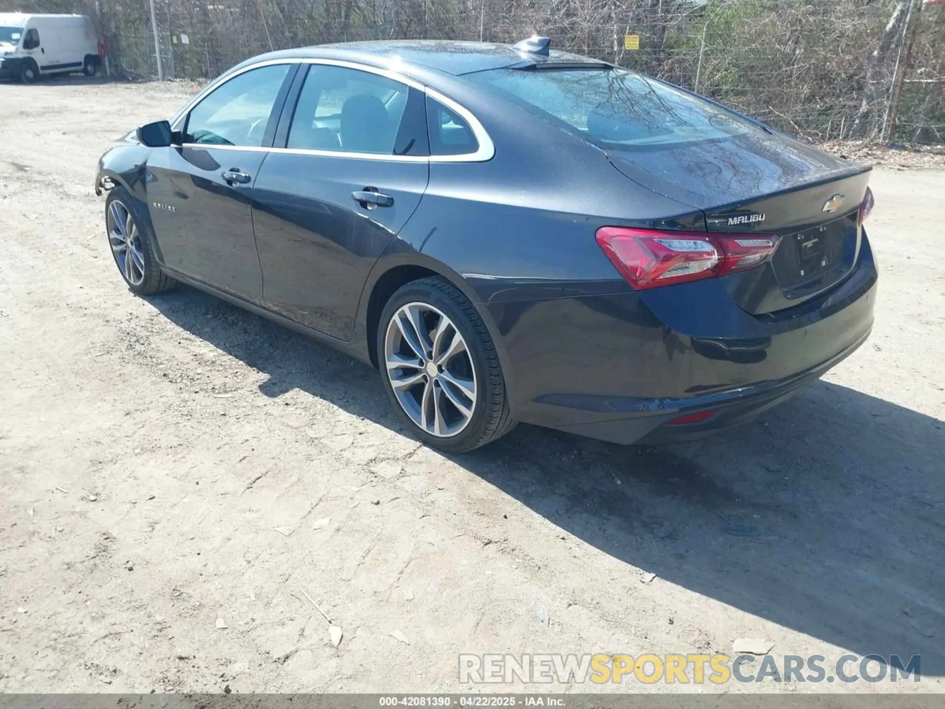 3 Photograph of a damaged car 1G1ZD5ST7NF206378 CHEVROLET MALIBU 2022