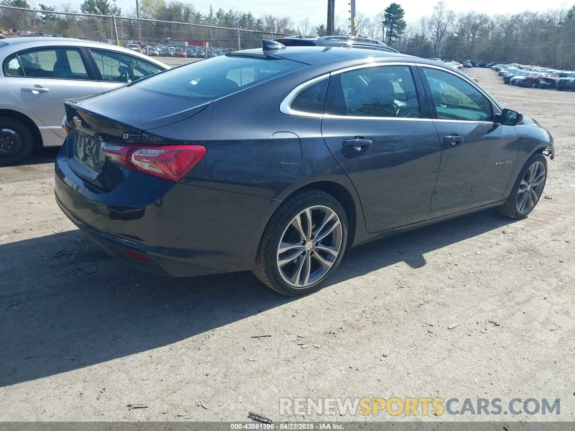 4 Photograph of a damaged car 1G1ZD5ST7NF206378 CHEVROLET MALIBU 2022