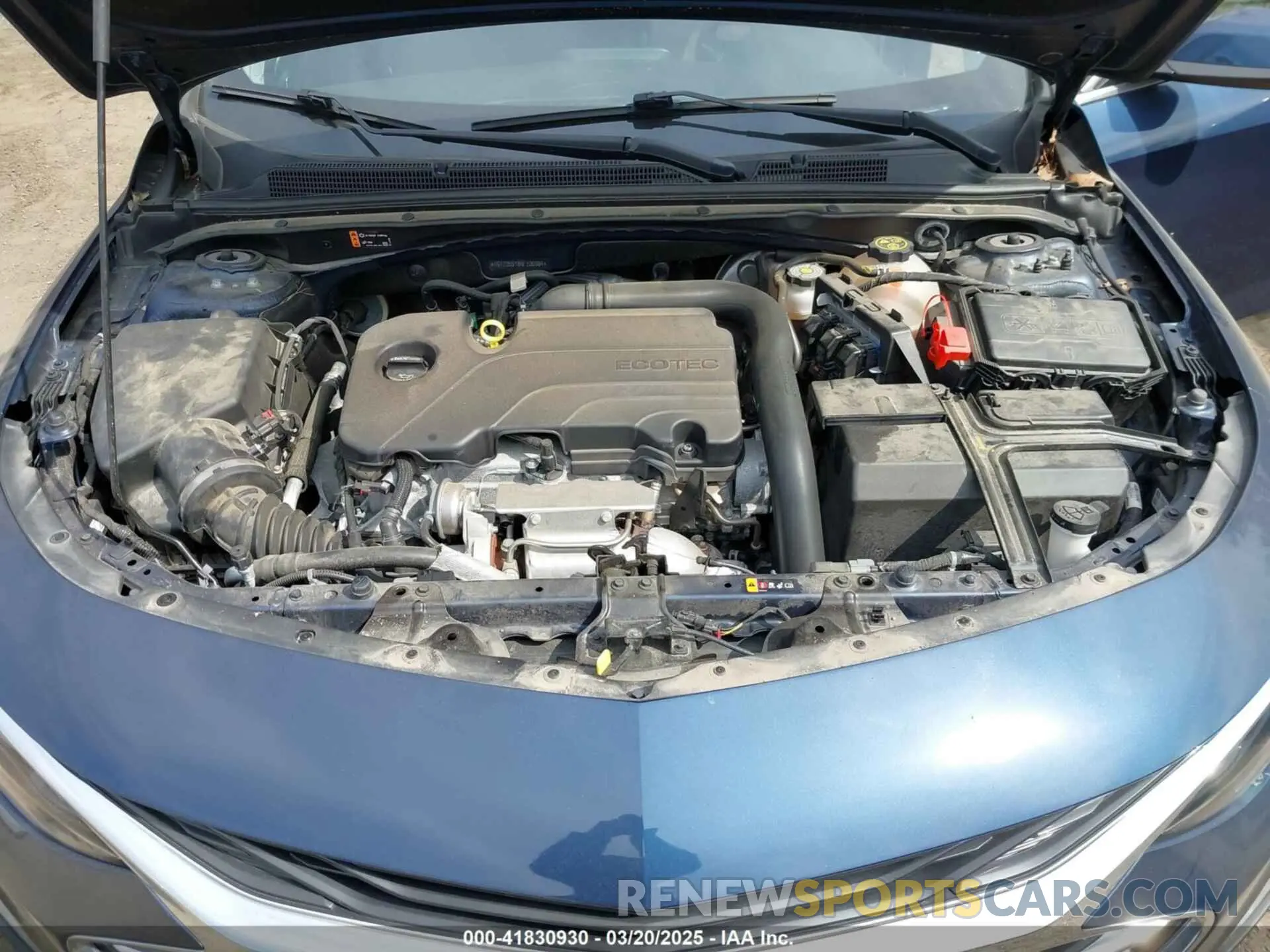 10 Photograph of a damaged car 1G1ZD5ST8NF106984 CHEVROLET MALIBU 2022