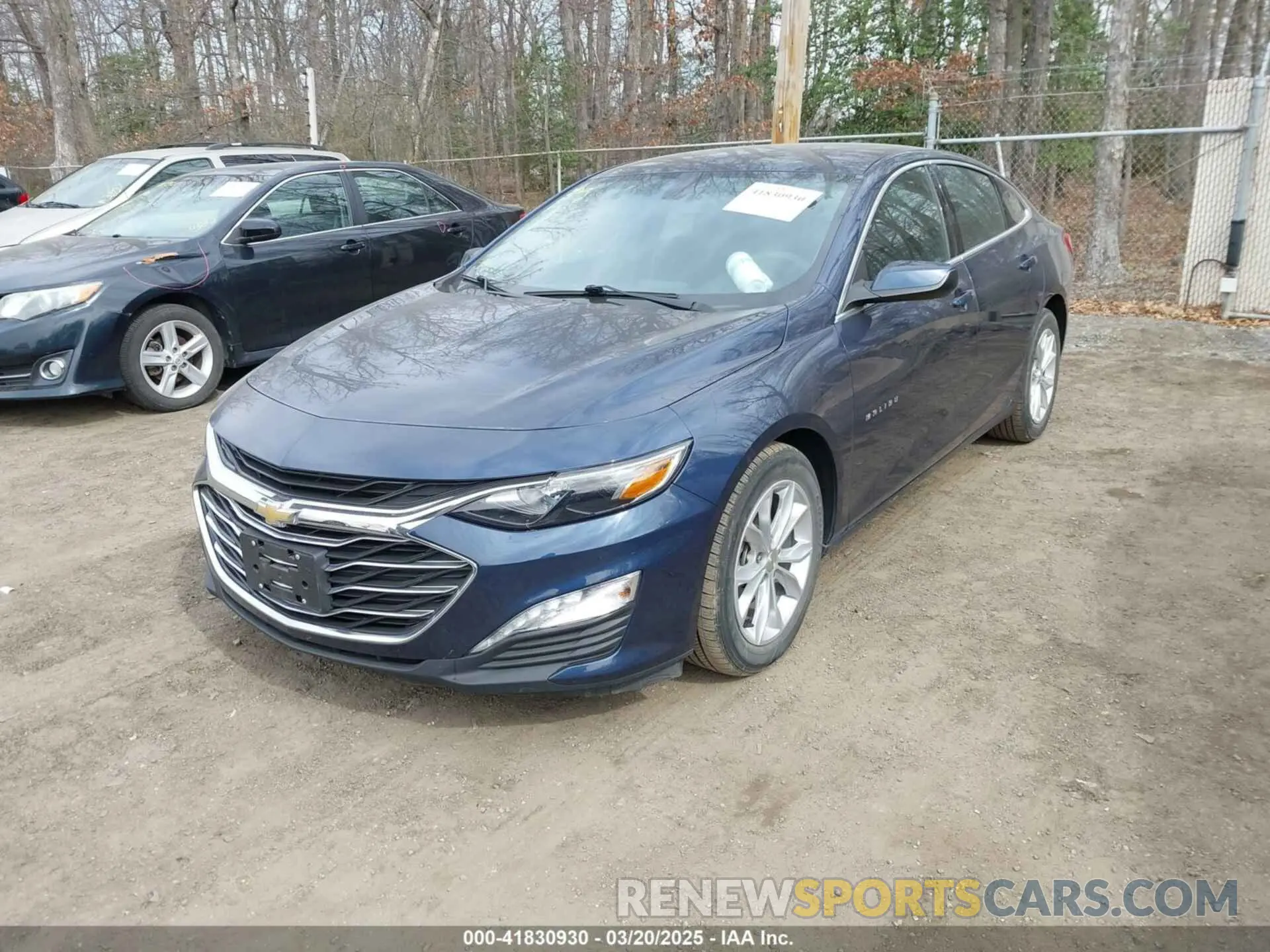 2 Photograph of a damaged car 1G1ZD5ST8NF106984 CHEVROLET MALIBU 2022