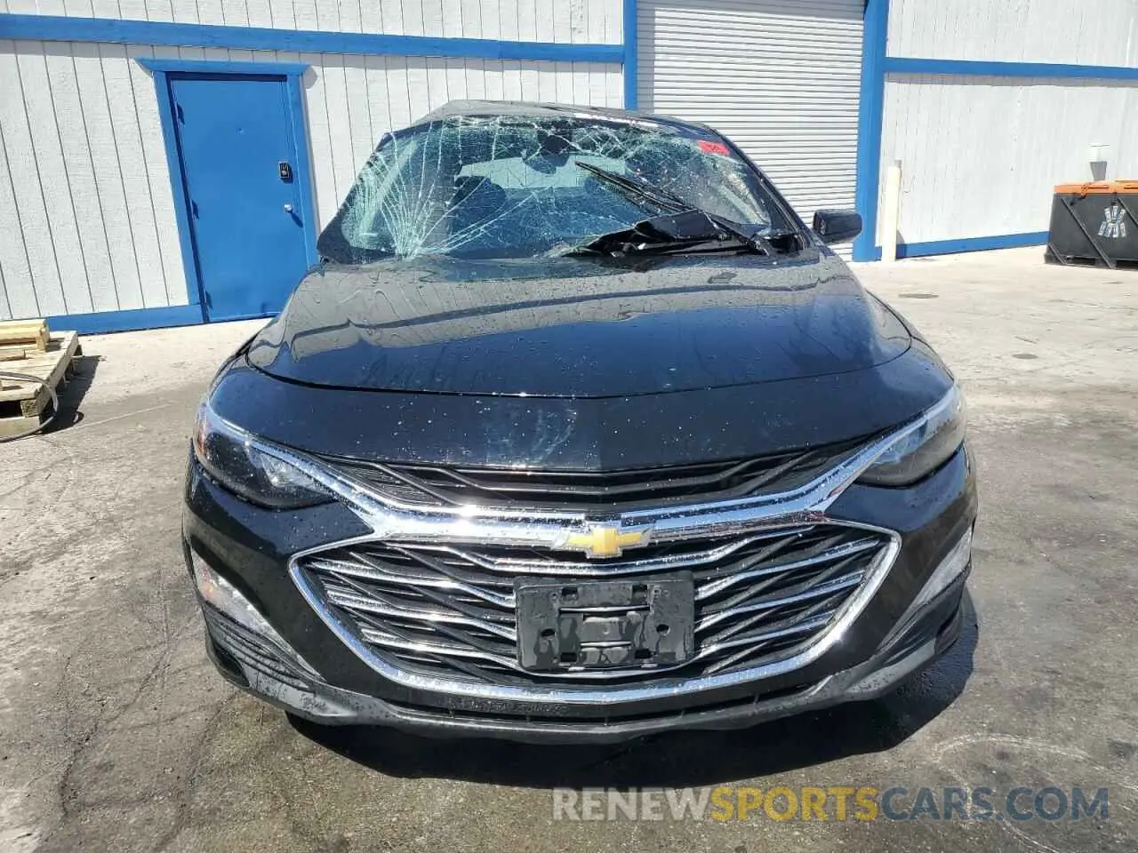 5 Photograph of a damaged car 1G1ZD5ST8NF117872 CHEVROLET MALIBU 2022