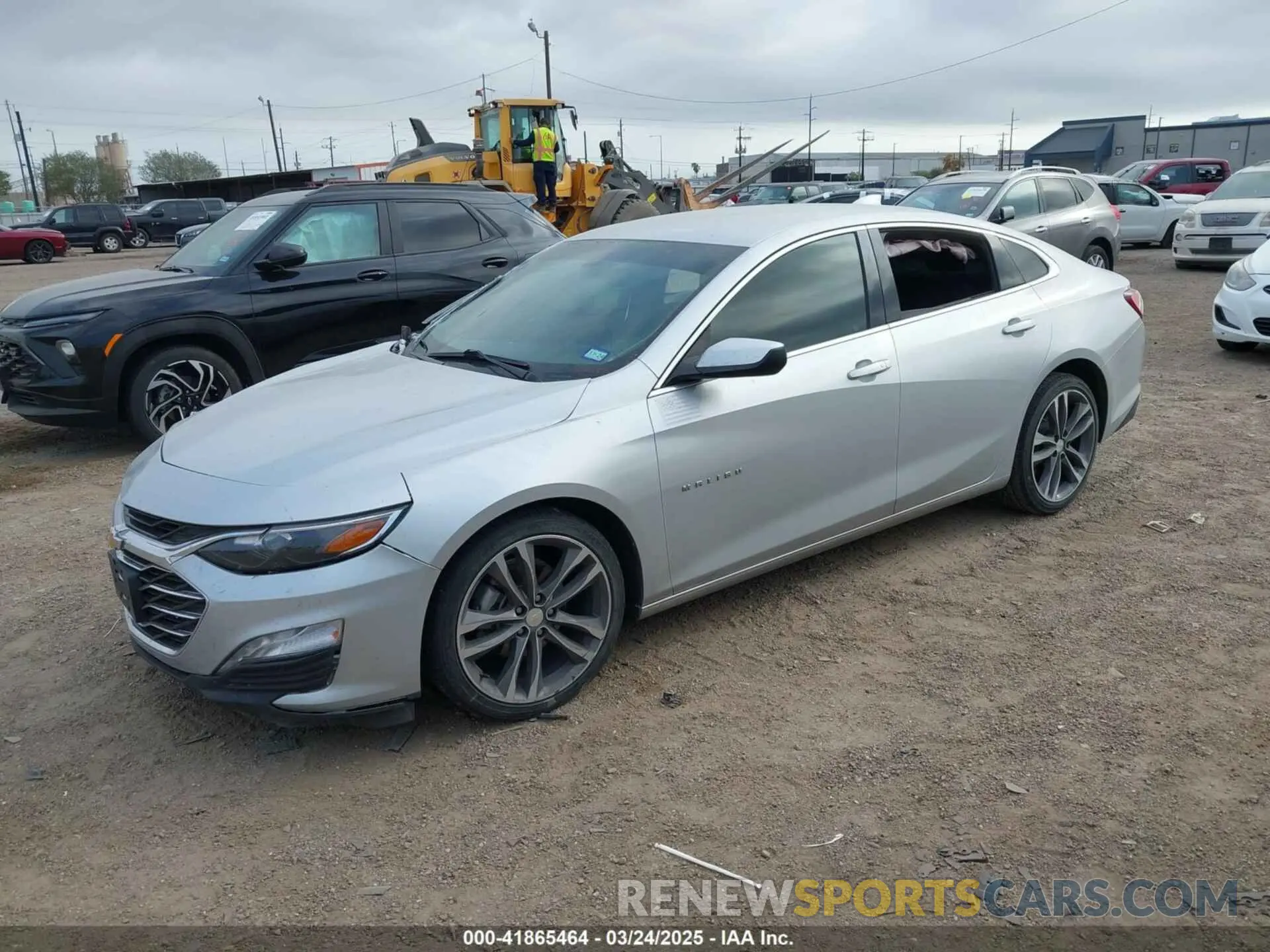 2 Photograph of a damaged car 1G1ZD5ST8NF121632 CHEVROLET MALIBU 2022