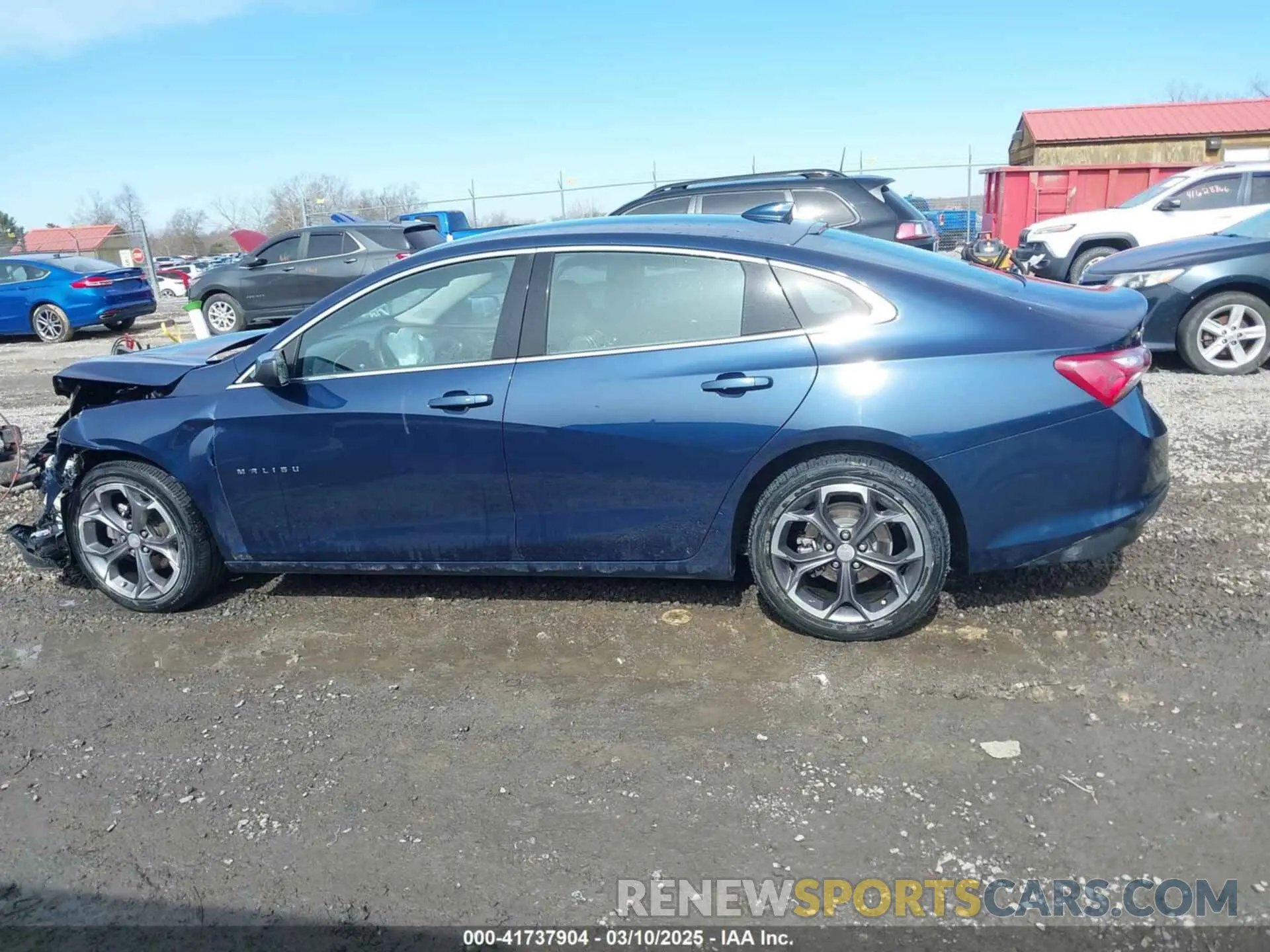 14 Photograph of a damaged car 1G1ZD5ST8NF124675 CHEVROLET MALIBU 2022