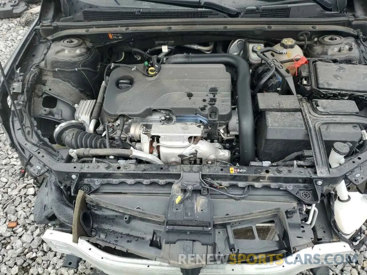 11 Photograph of a damaged car 1G1ZD5ST8NF129164 CHEVROLET MALIBU 2022