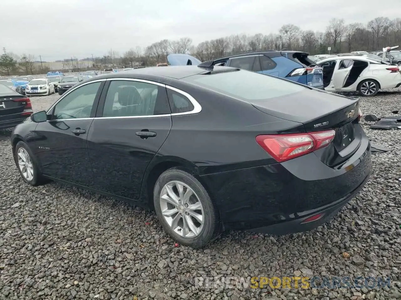 2 Photograph of a damaged car 1G1ZD5ST8NF129164 CHEVROLET MALIBU 2022