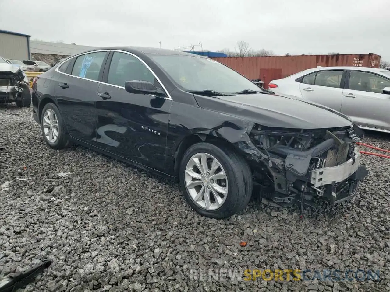 4 Photograph of a damaged car 1G1ZD5ST8NF129164 CHEVROLET MALIBU 2022