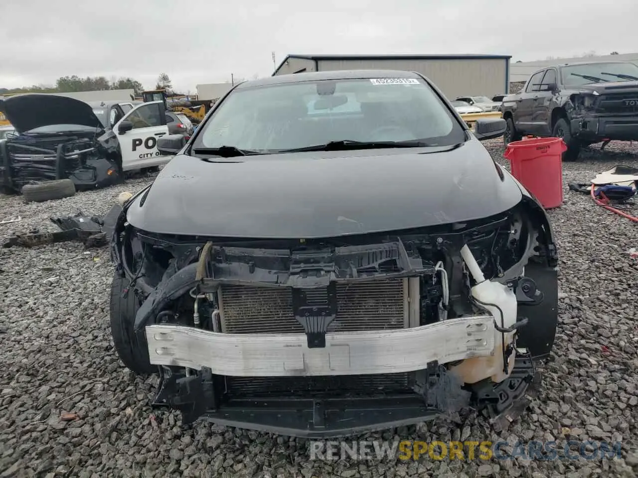 5 Photograph of a damaged car 1G1ZD5ST8NF129164 CHEVROLET MALIBU 2022