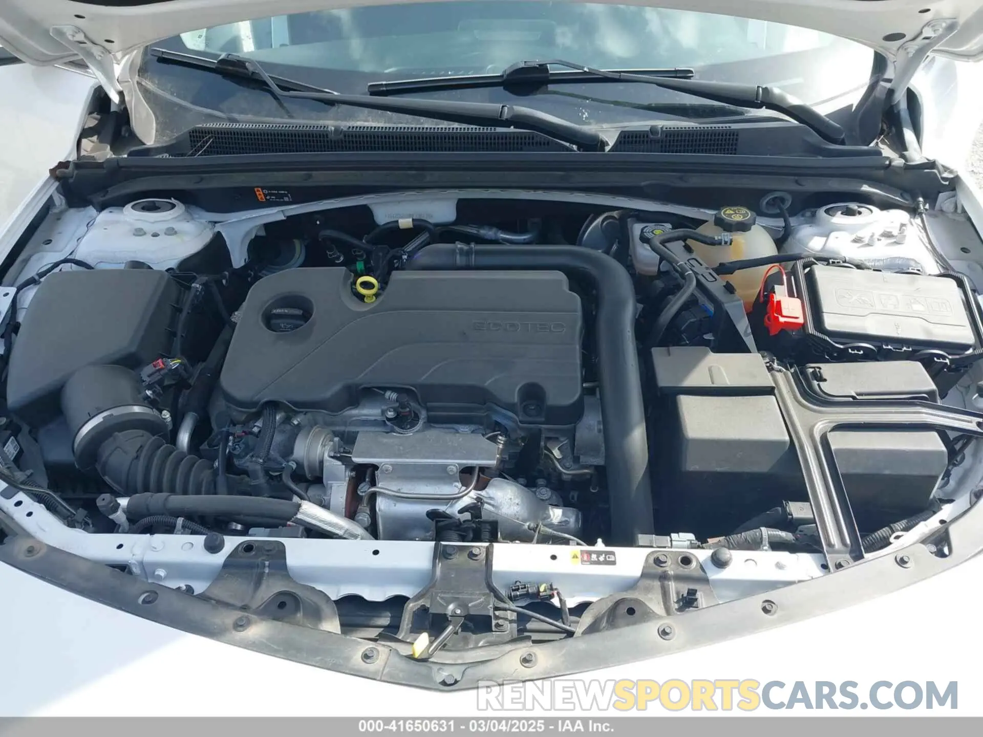 10 Photograph of a damaged car 1G1ZD5ST8NF136129 CHEVROLET MALIBU 2022