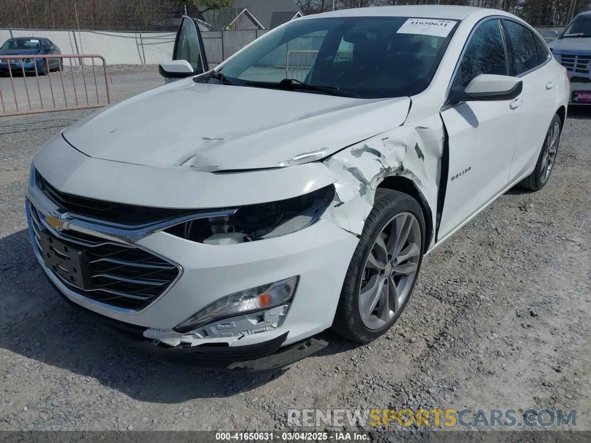 6 Photograph of a damaged car 1G1ZD5ST8NF136129 CHEVROLET MALIBU 2022