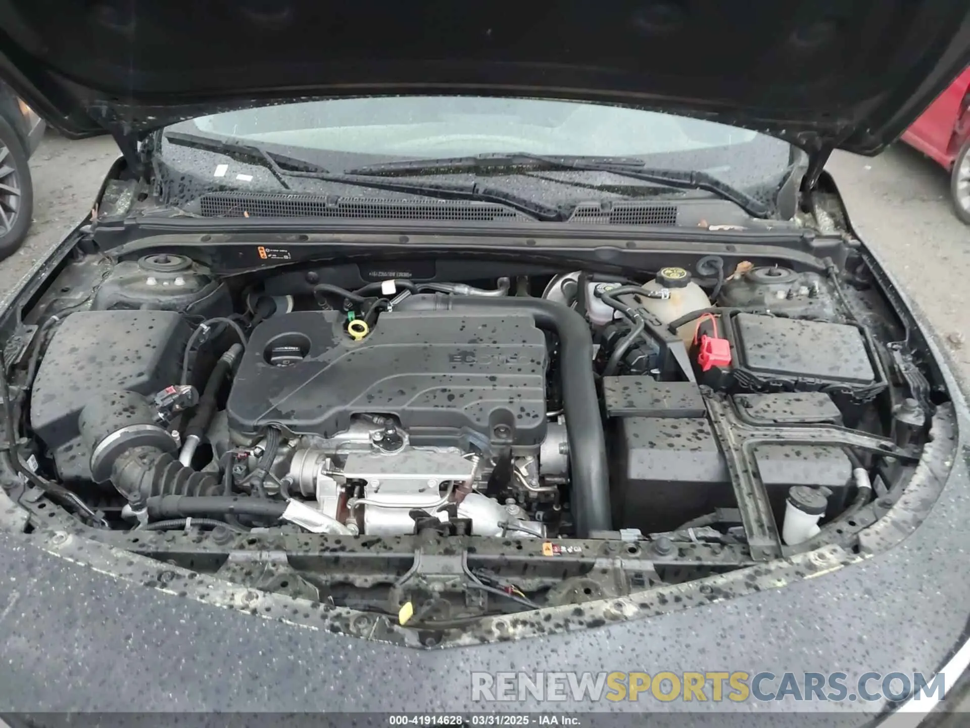 10 Photograph of a damaged car 1G1ZD5ST8NF139385 CHEVROLET MALIBU 2022