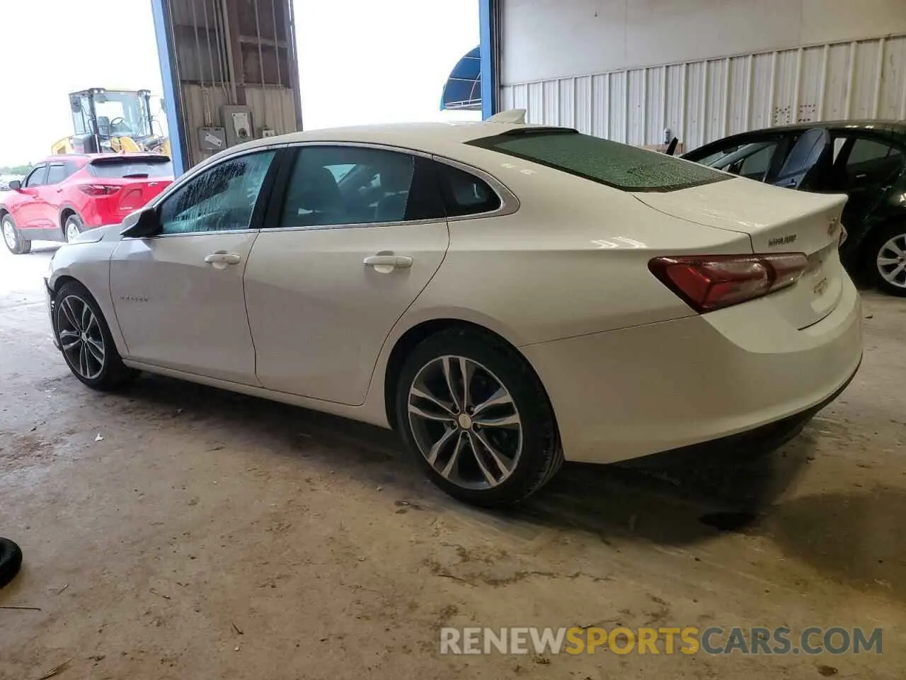 2 Photograph of a damaged car 1G1ZD5ST8NF139631 CHEVROLET MALIBU 2022