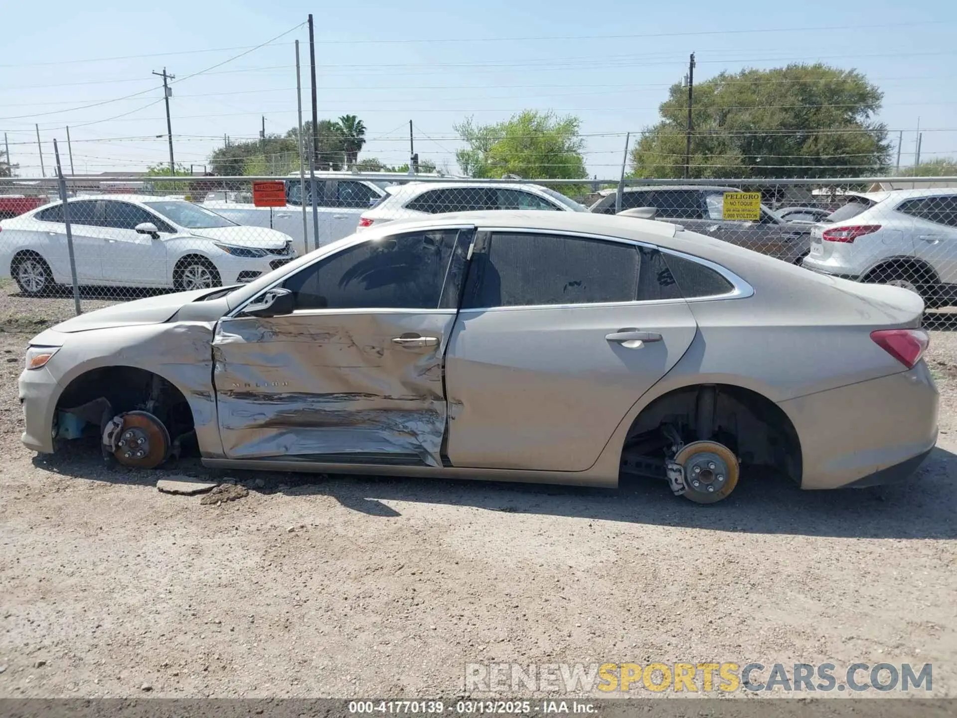 14 Photograph of a damaged car 1G1ZD5ST8NF141153 CHEVROLET MALIBU 2022