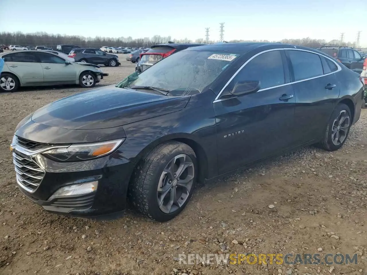 1 Photograph of a damaged car 1G1ZD5ST8NF146062 CHEVROLET MALIBU 2022