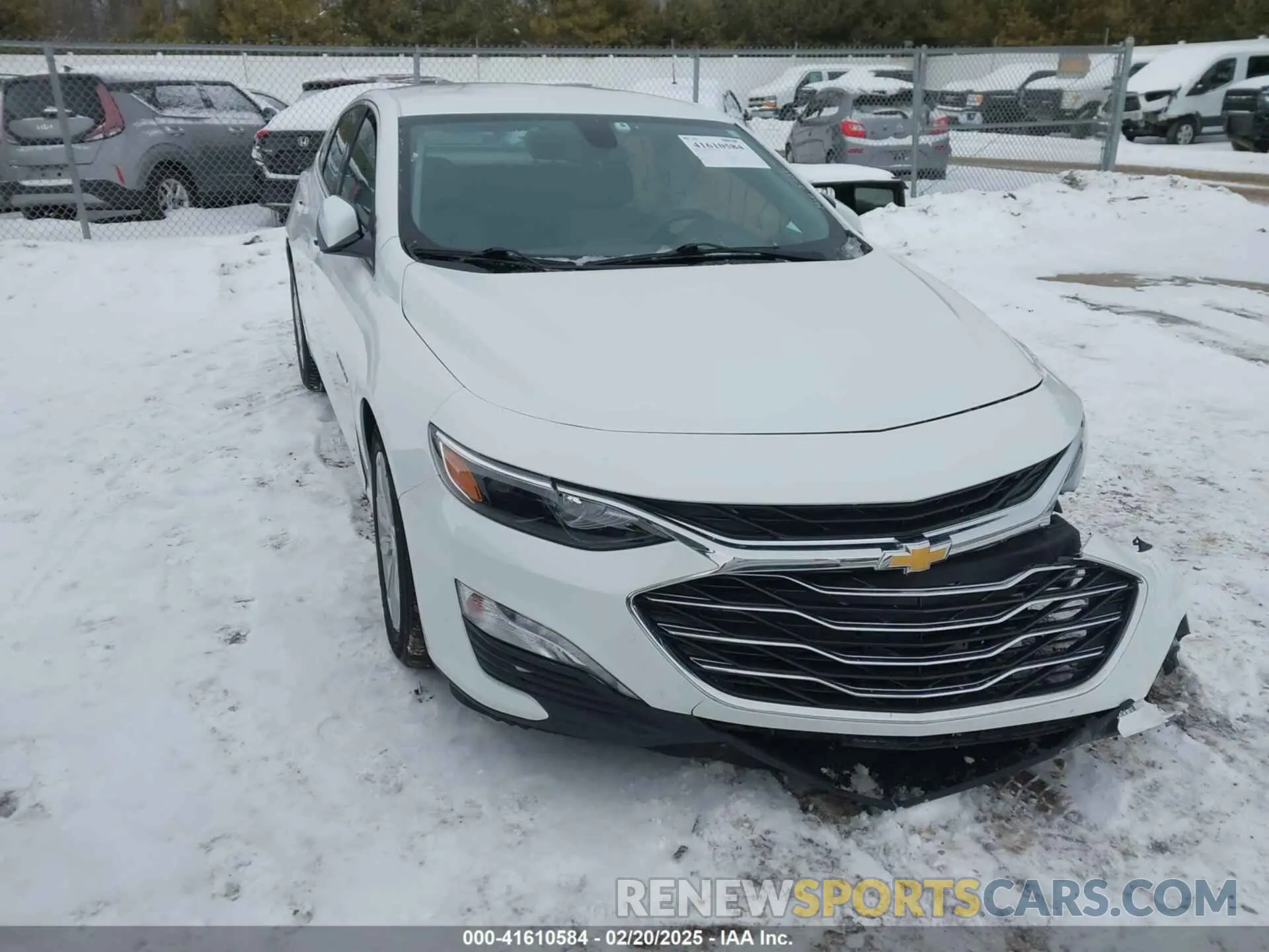 1 Photograph of a damaged car 1G1ZD5ST8NF147440 CHEVROLET MALIBU 2022