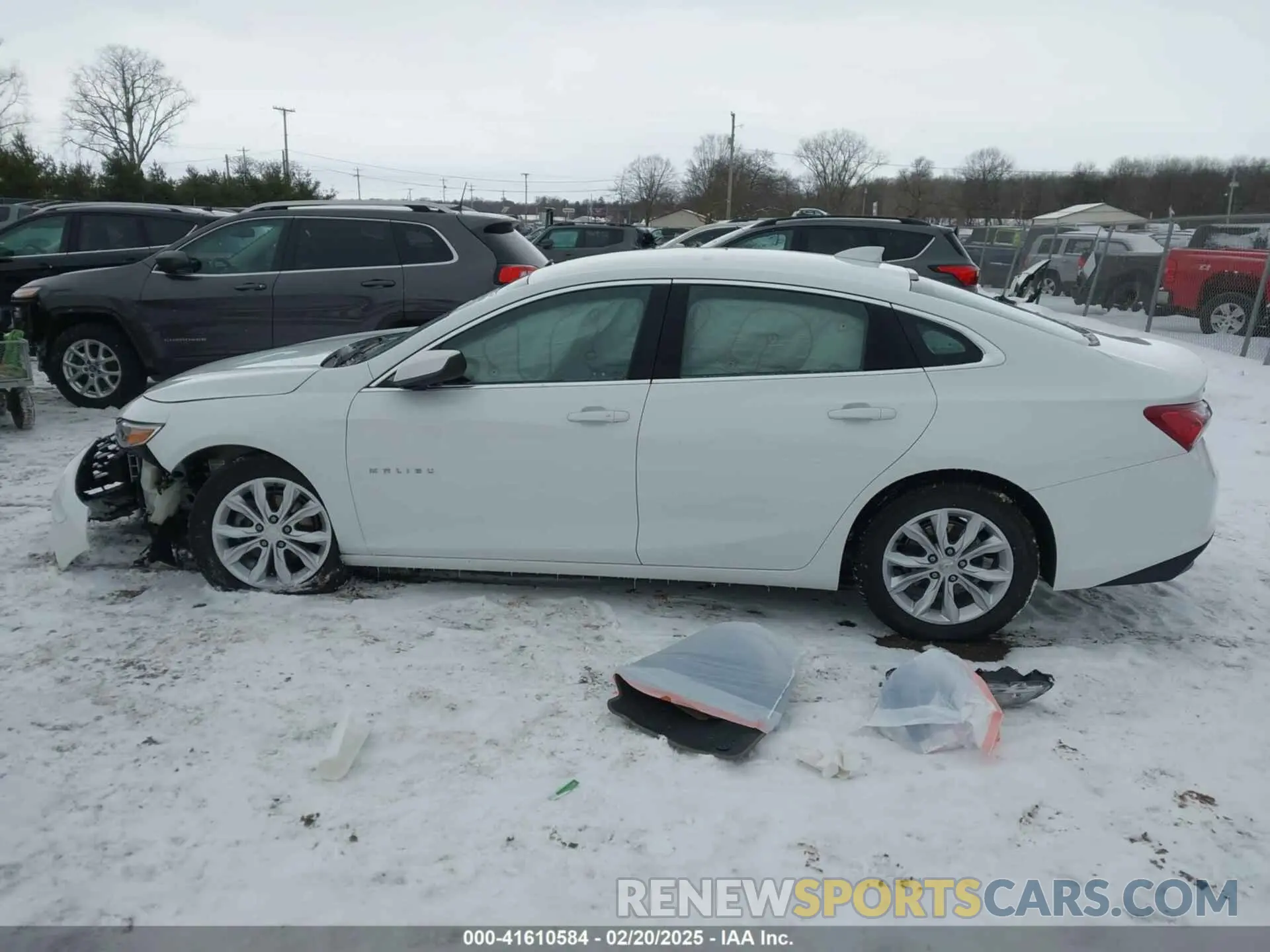15 Photograph of a damaged car 1G1ZD5ST8NF147440 CHEVROLET MALIBU 2022