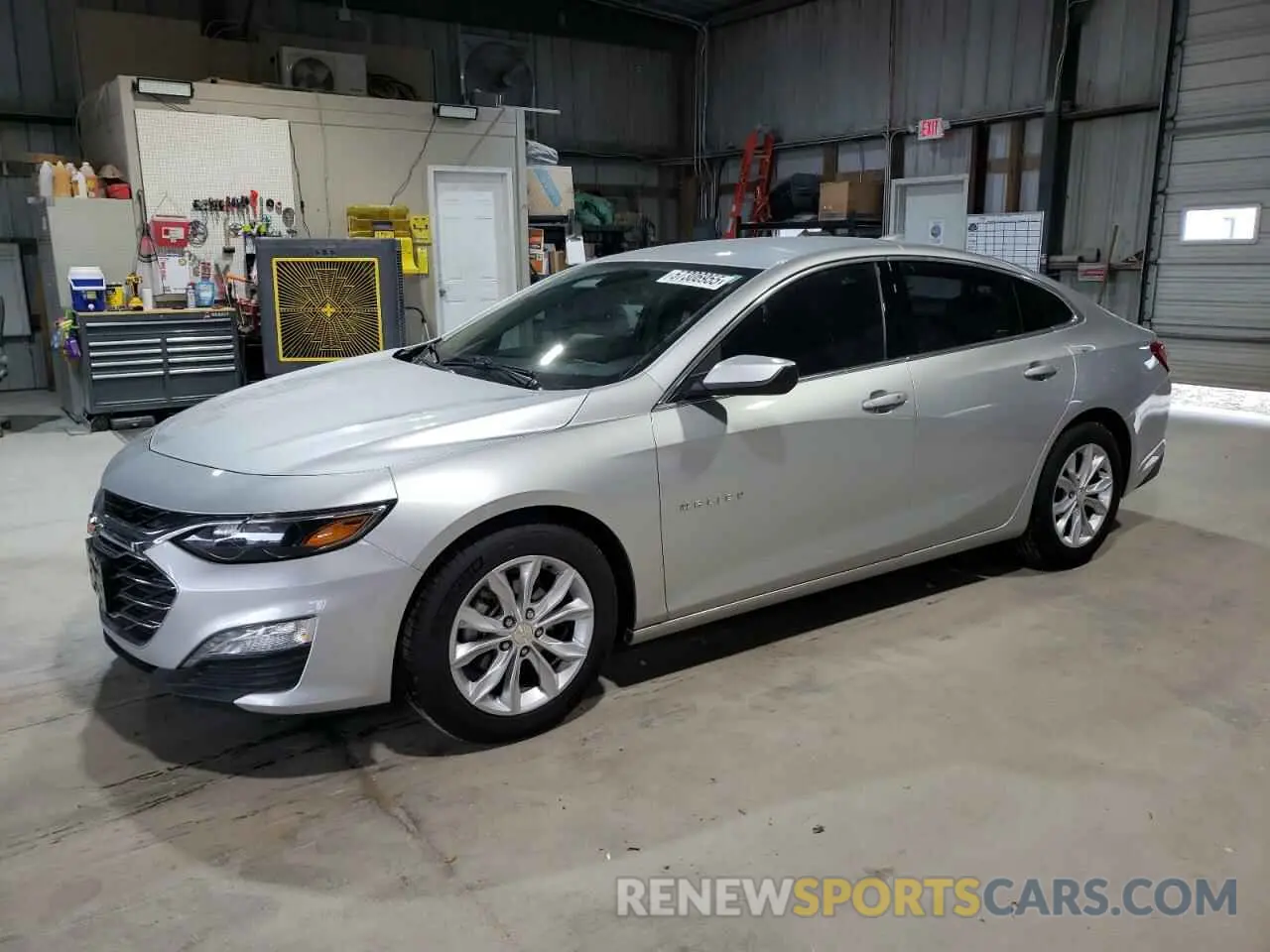 1 Photograph of a damaged car 1G1ZD5ST8NF147695 CHEVROLET MALIBU 2022