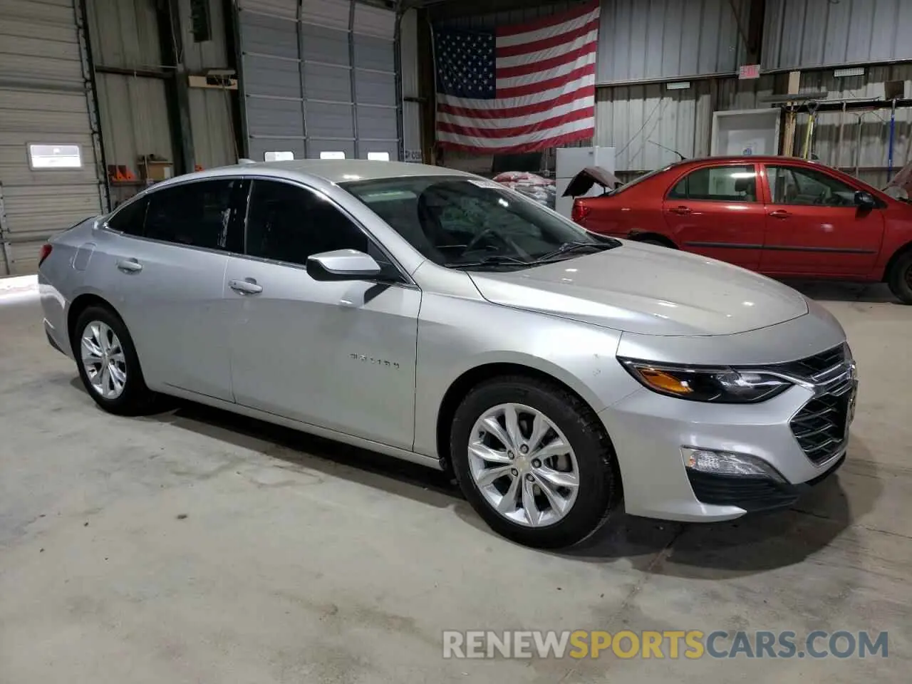 4 Photograph of a damaged car 1G1ZD5ST8NF147695 CHEVROLET MALIBU 2022