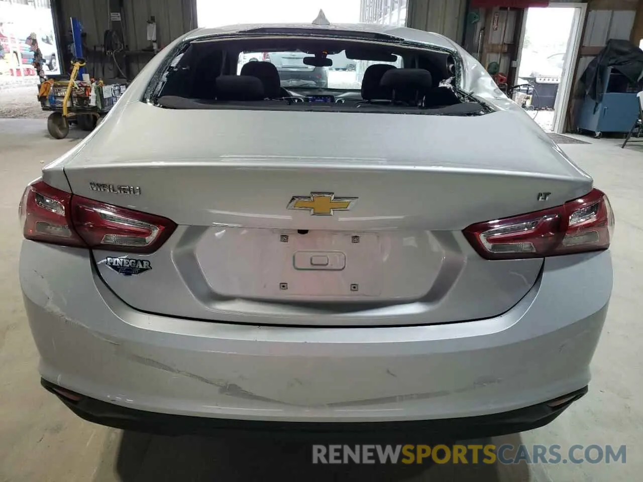 6 Photograph of a damaged car 1G1ZD5ST8NF147695 CHEVROLET MALIBU 2022