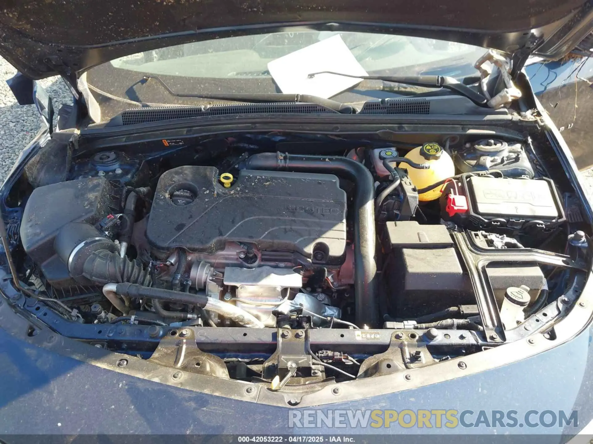 10 Photograph of a damaged car 1G1ZD5ST8NF150855 CHEVROLET MALIBU 2022