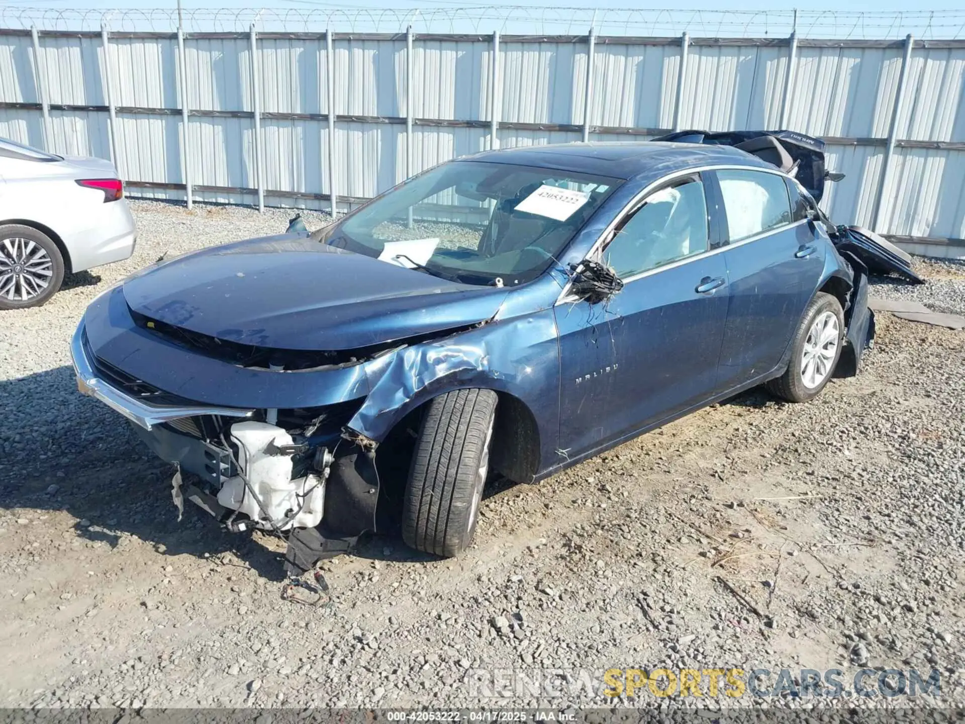 6 Photograph of a damaged car 1G1ZD5ST8NF150855 CHEVROLET MALIBU 2022