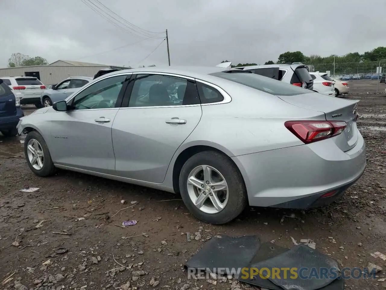 2 Photograph of a damaged car 1G1ZD5ST8NF156817 CHEVROLET MALIBU 2022
