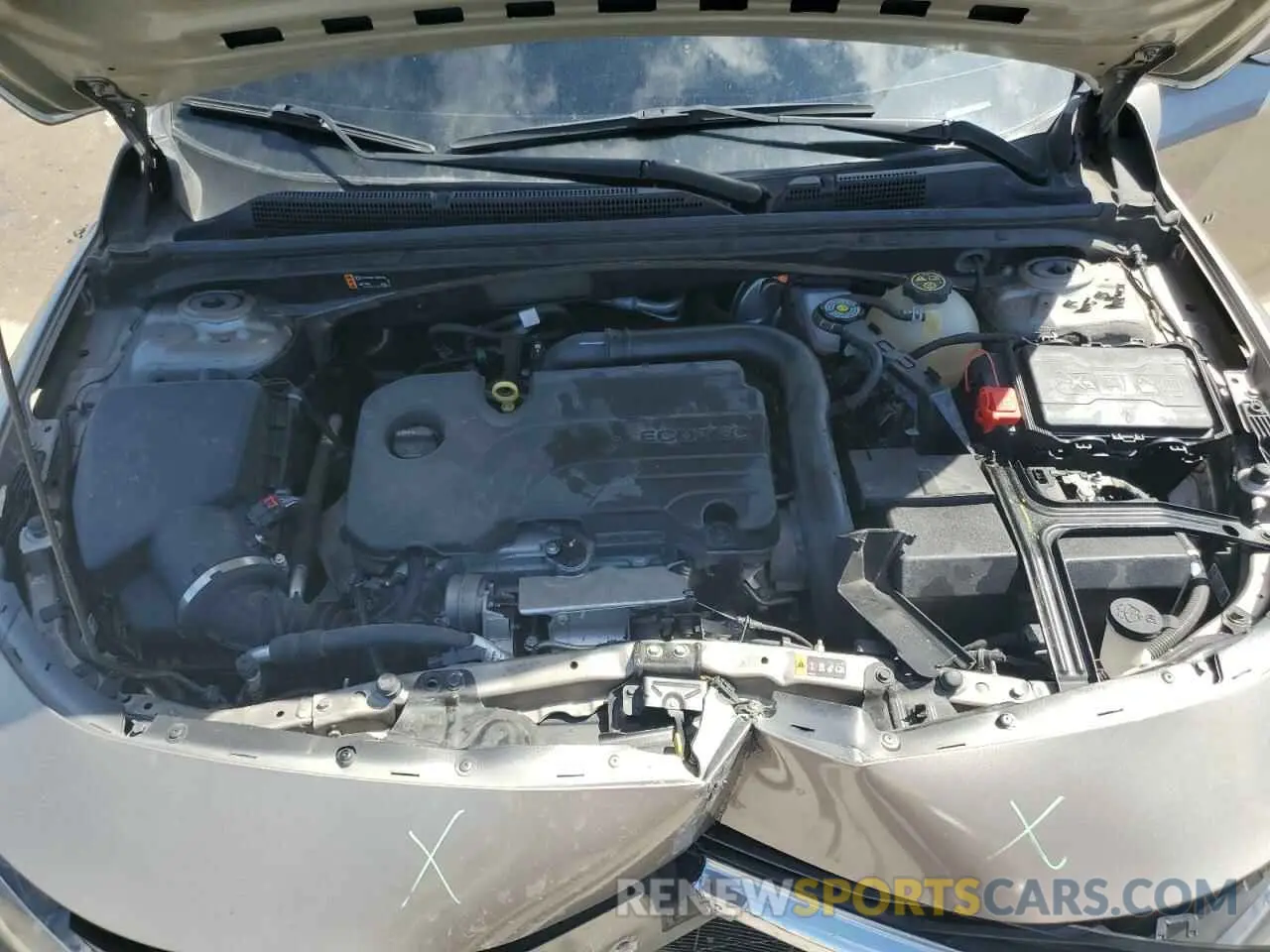 11 Photograph of a damaged car 1G1ZD5ST8NF159801 CHEVROLET MALIBU 2022