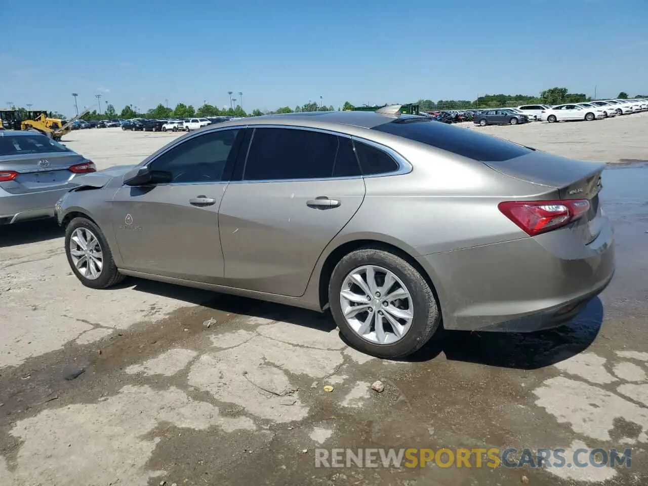2 Photograph of a damaged car 1G1ZD5ST8NF159801 CHEVROLET MALIBU 2022