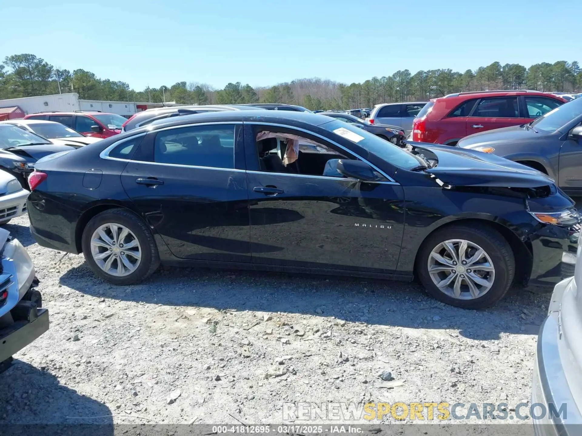 13 Photograph of a damaged car 1G1ZD5ST8NF168465 CHEVROLET MALIBU 2022