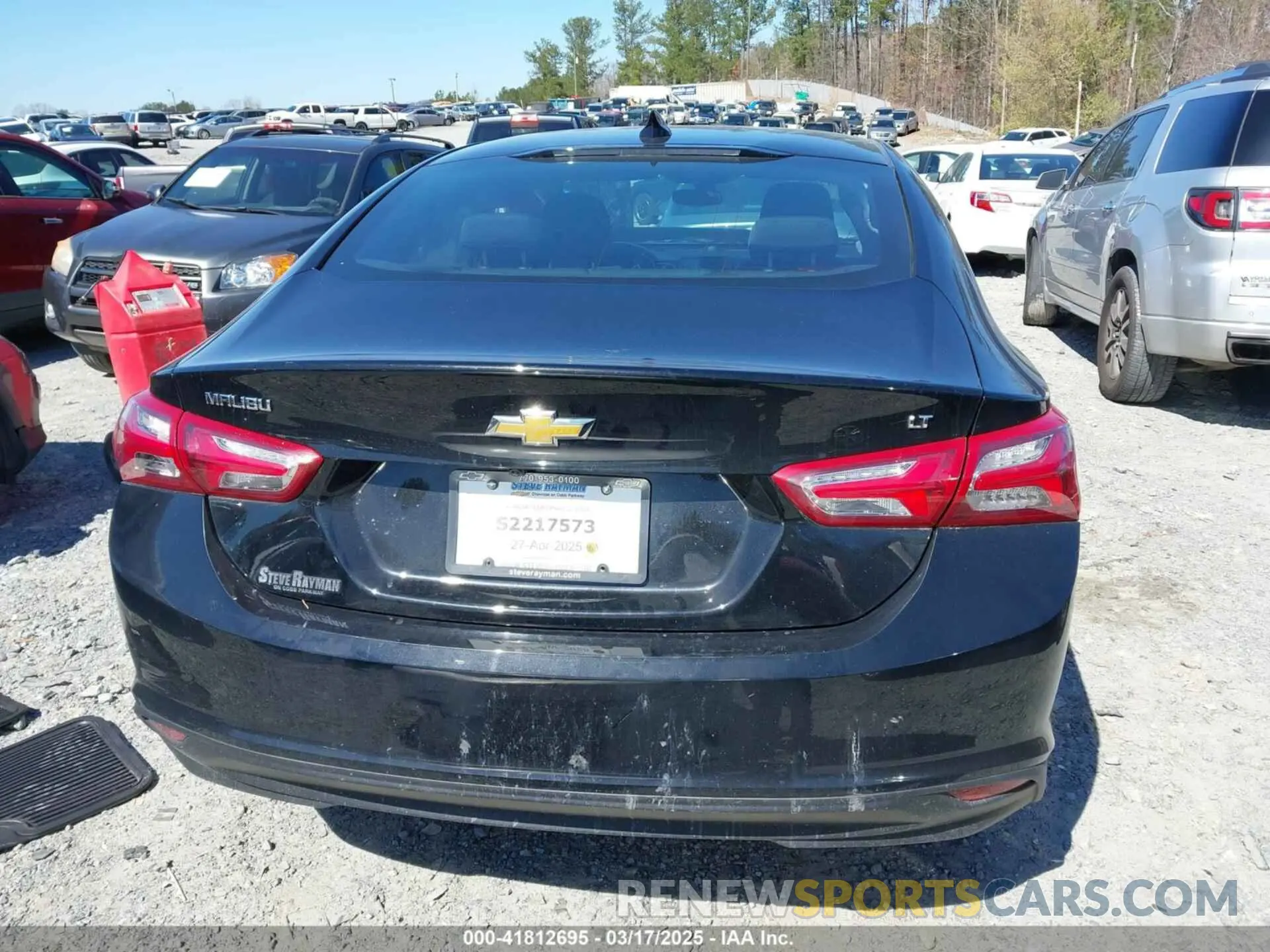 16 Photograph of a damaged car 1G1ZD5ST8NF168465 CHEVROLET MALIBU 2022