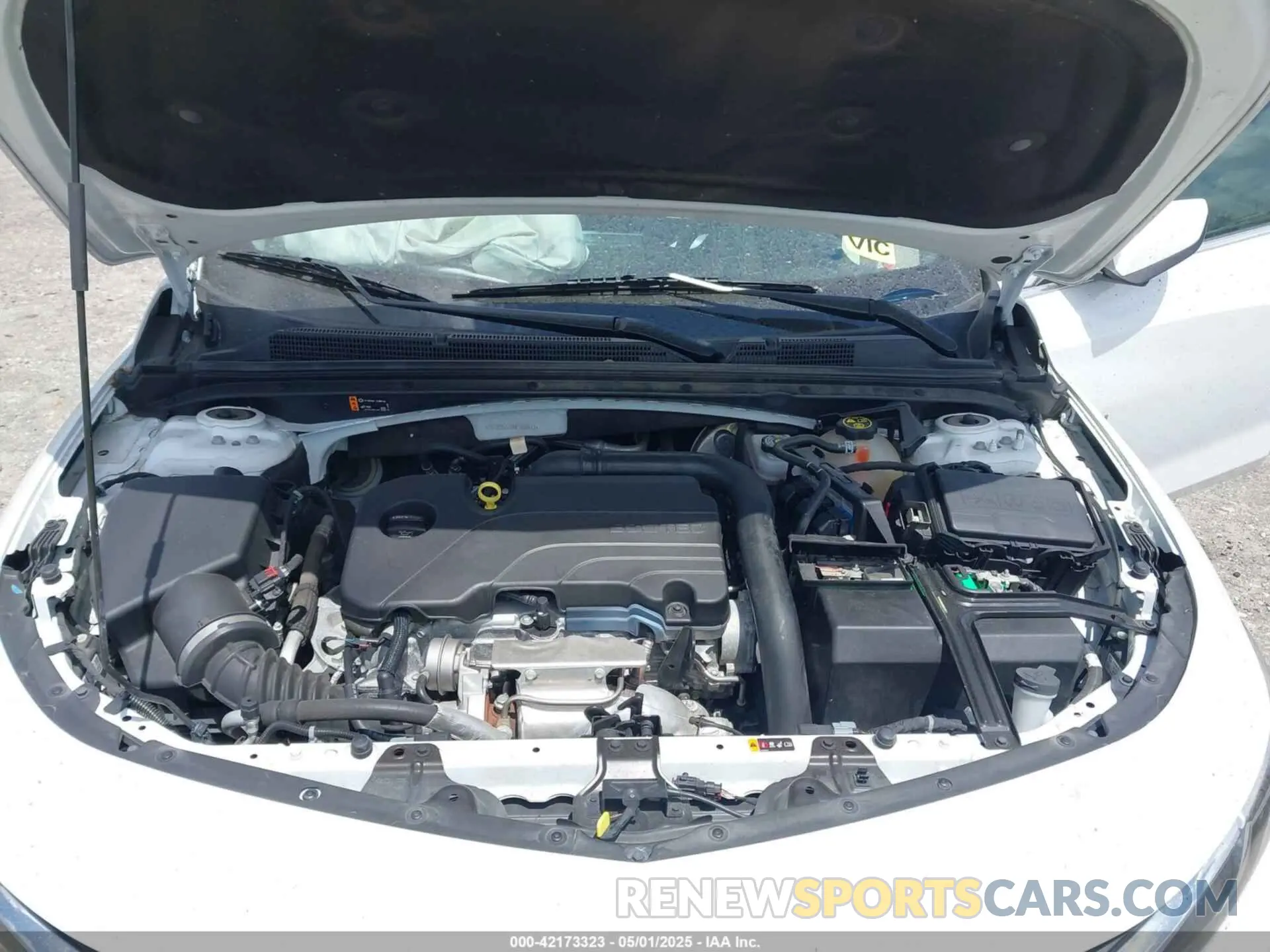 10 Photograph of a damaged car 1G1ZD5ST8NF169812 CHEVROLET MALIBU 2022