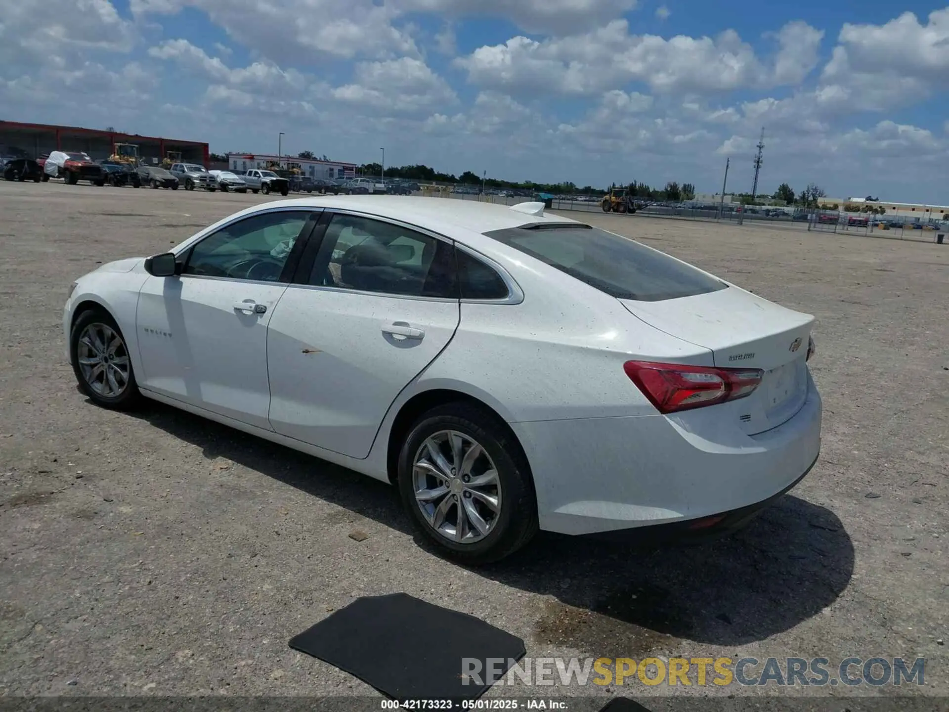 3 Photograph of a damaged car 1G1ZD5ST8NF169812 CHEVROLET MALIBU 2022