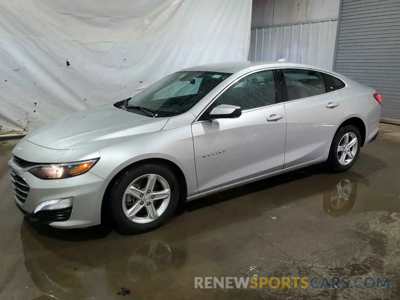 1 Photograph of a damaged car 1G1ZD5ST8NF173584 CHEVROLET MALIBU 2022