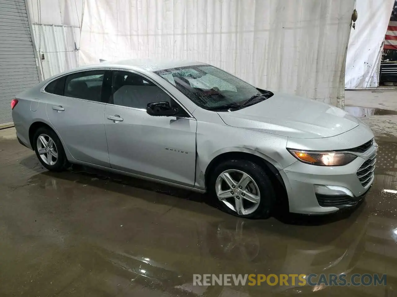 4 Photograph of a damaged car 1G1ZD5ST8NF173584 CHEVROLET MALIBU 2022