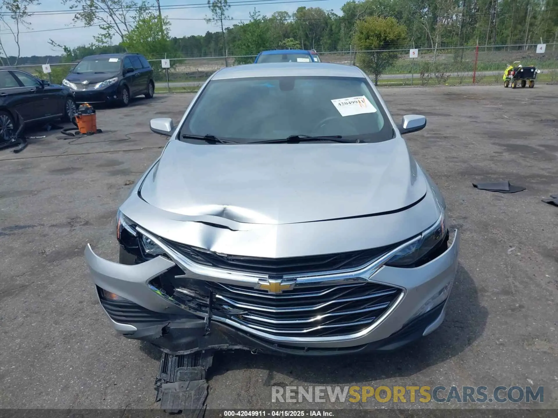 12 Photograph of a damaged car 1G1ZD5ST8NF174864 CHEVROLET MALIBU 2022