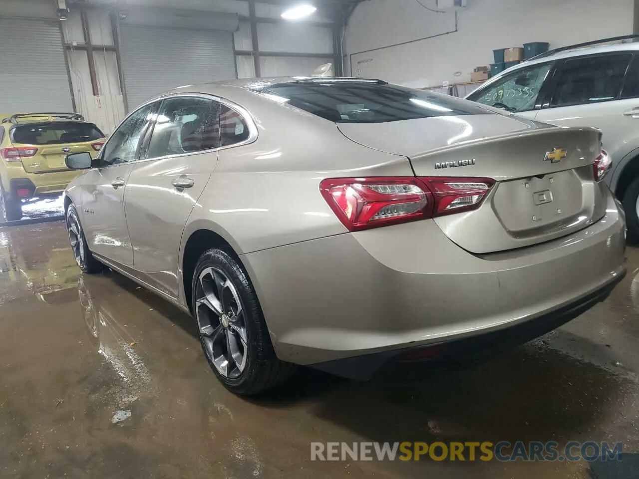 2 Photograph of a damaged car 1G1ZD5ST8NF178090 CHEVROLET MALIBU 2022