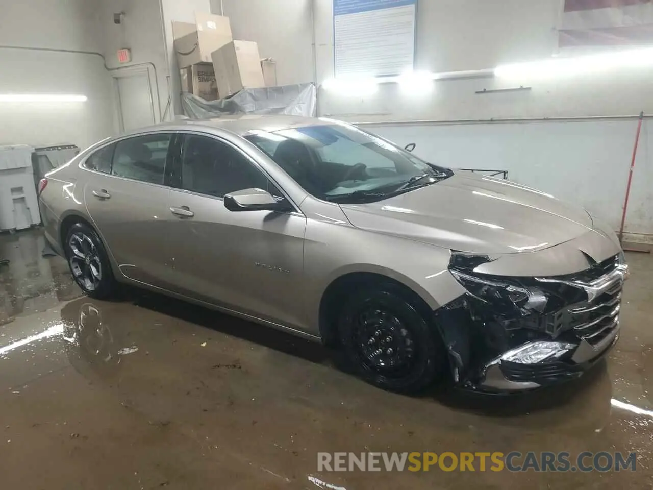 4 Photograph of a damaged car 1G1ZD5ST8NF178090 CHEVROLET MALIBU 2022