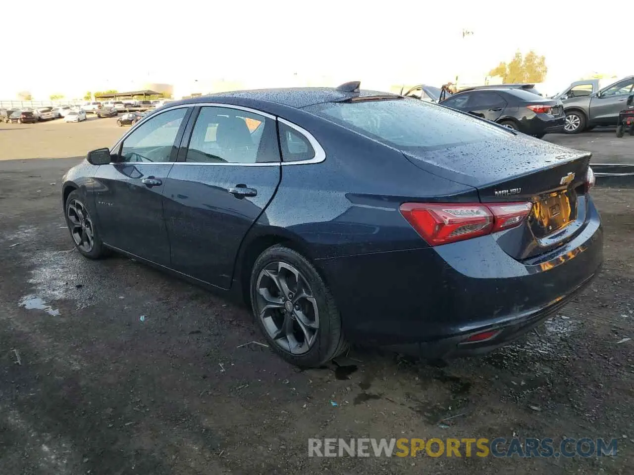 2 Photograph of a damaged car 1G1ZD5ST8NF182396 CHEVROLET MALIBU 2022