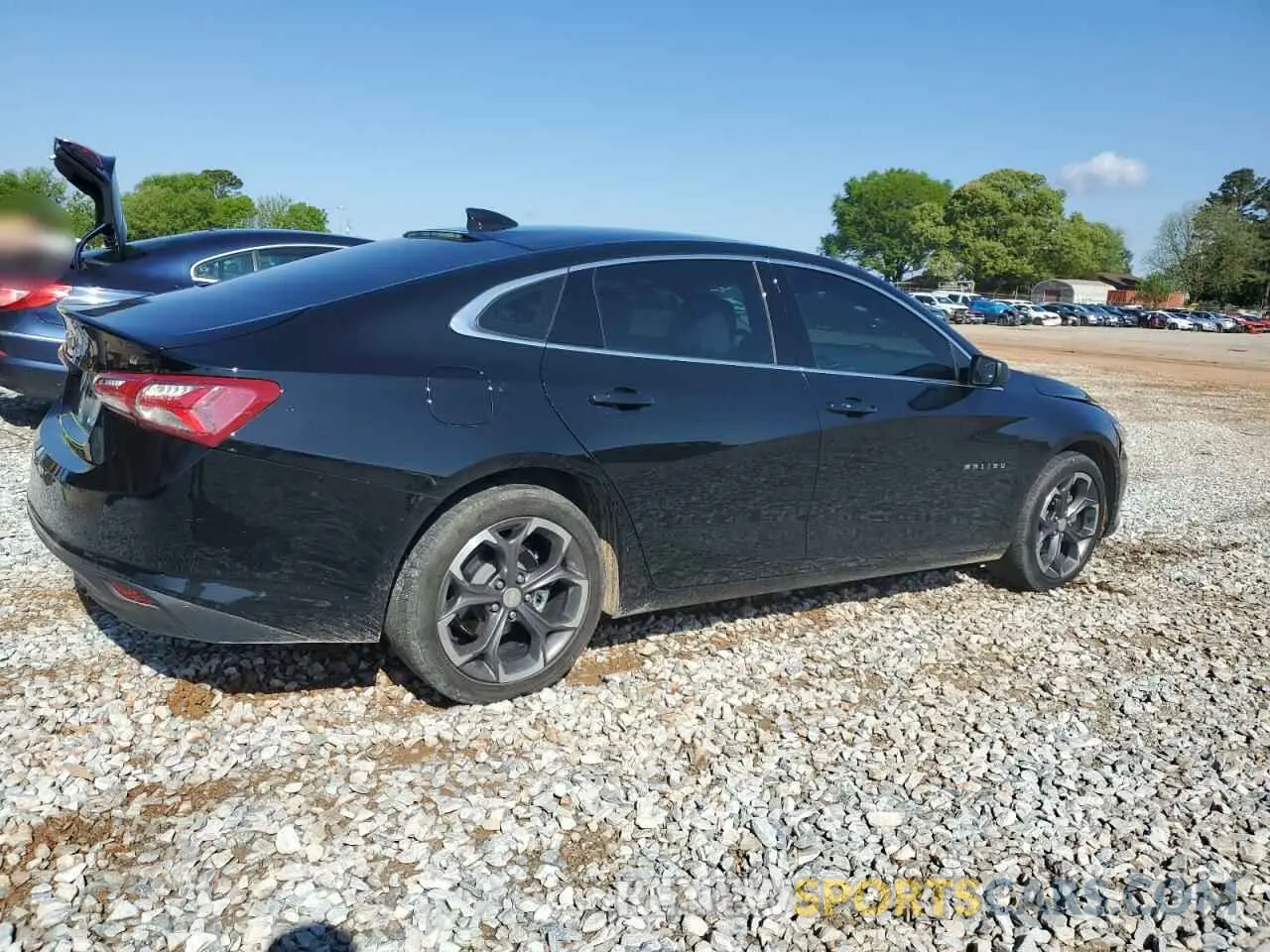 3 Photograph of a damaged car 1G1ZD5ST8NF205482 CHEVROLET MALIBU 2022