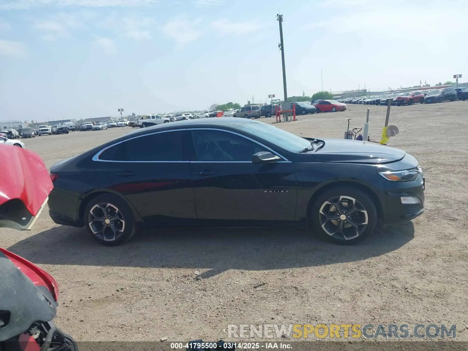 13 Photograph of a damaged car 1G1ZD5ST8NF206132 CHEVROLET MALIBU 2022