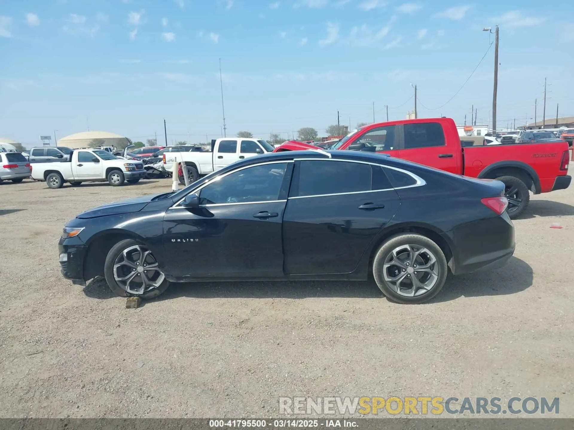 14 Photograph of a damaged car 1G1ZD5ST8NF206132 CHEVROLET MALIBU 2022