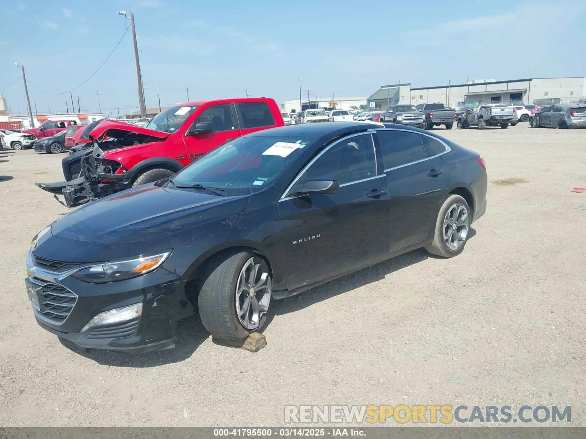 6 Photograph of a damaged car 1G1ZD5ST8NF206132 CHEVROLET MALIBU 2022