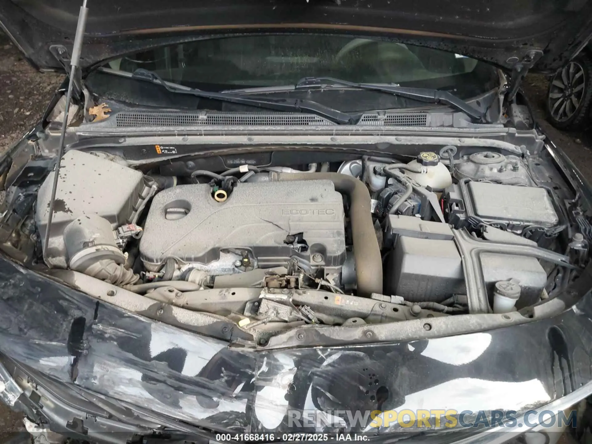 10 Photograph of a damaged car 1G1ZD5ST9NF103222 CHEVROLET MALIBU 2022