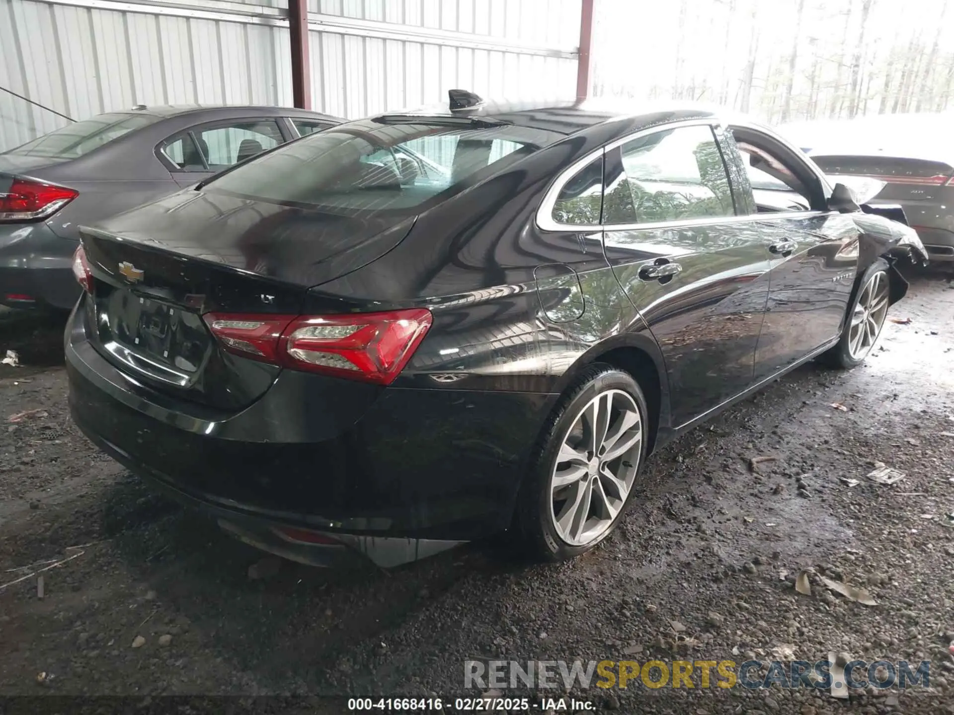 4 Photograph of a damaged car 1G1ZD5ST9NF103222 CHEVROLET MALIBU 2022