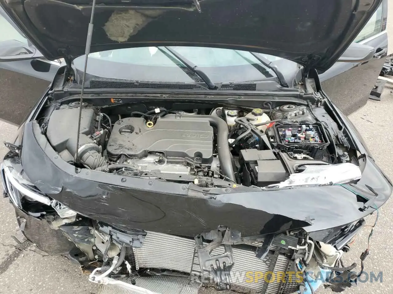 11 Photograph of a damaged car 1G1ZD5ST9NF105973 CHEVROLET MALIBU 2022
