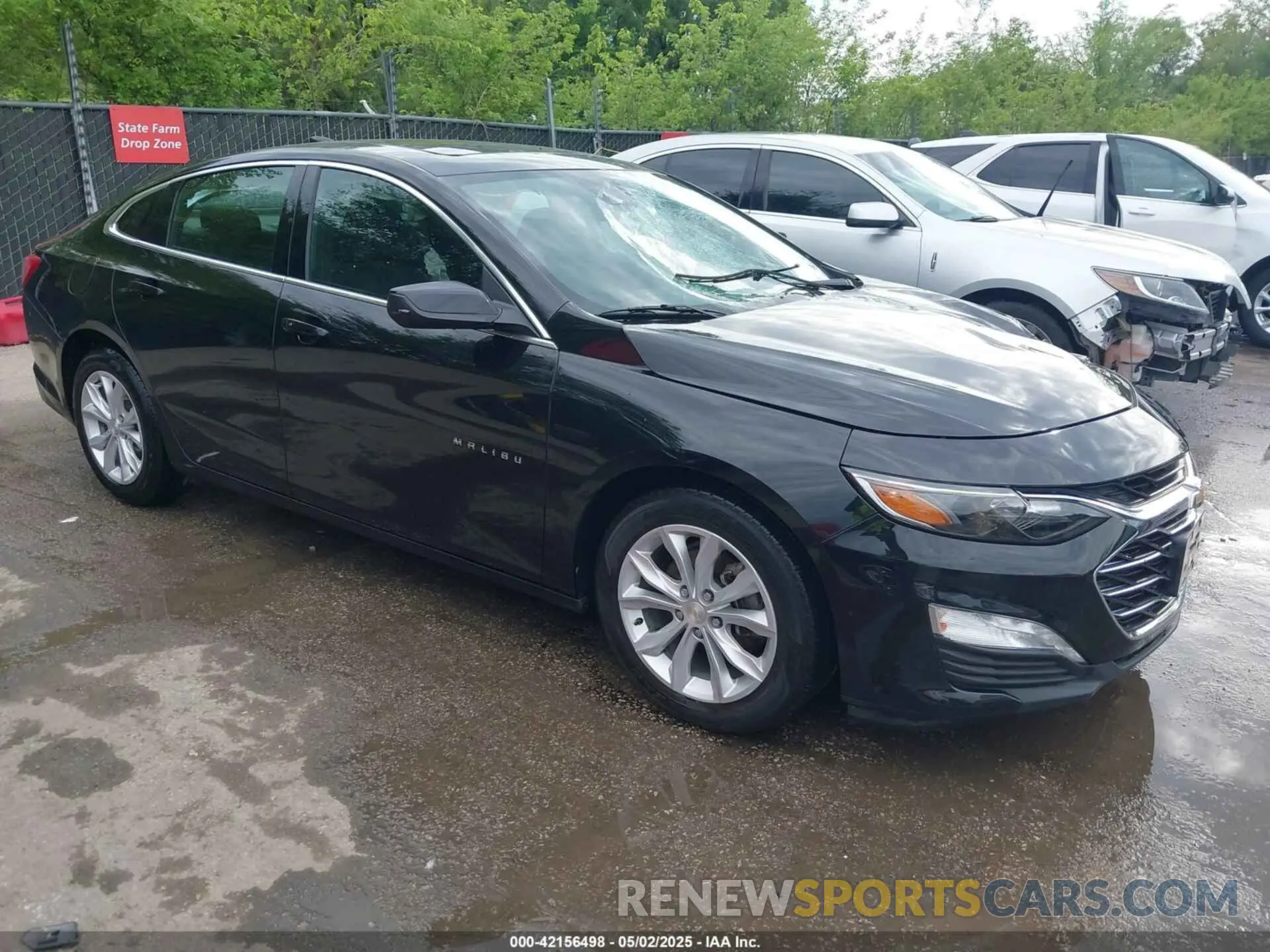 1 Photograph of a damaged car 1G1ZD5ST9NF108923 CHEVROLET MALIBU 2022