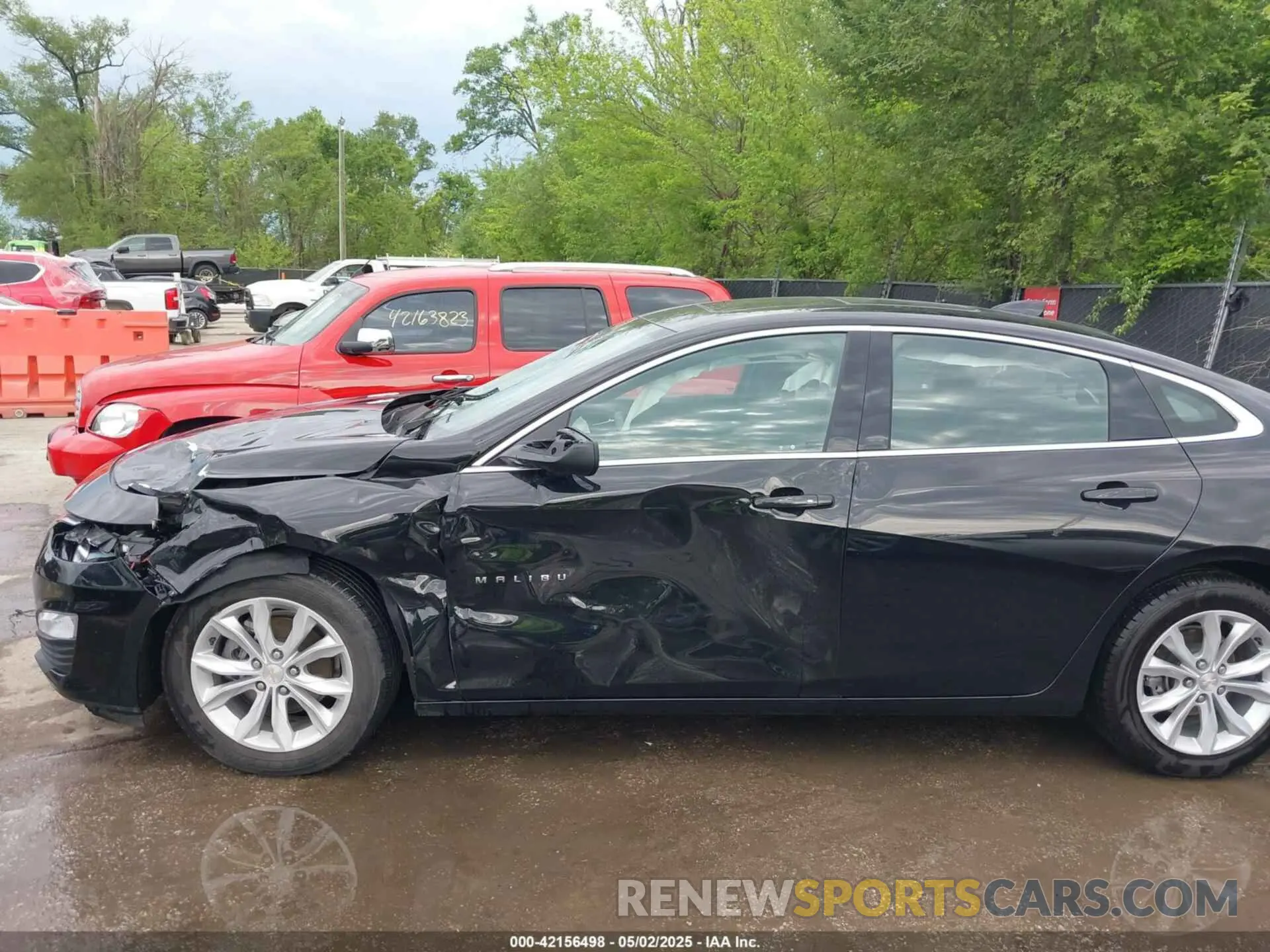 6 Photograph of a damaged car 1G1ZD5ST9NF108923 CHEVROLET MALIBU 2022