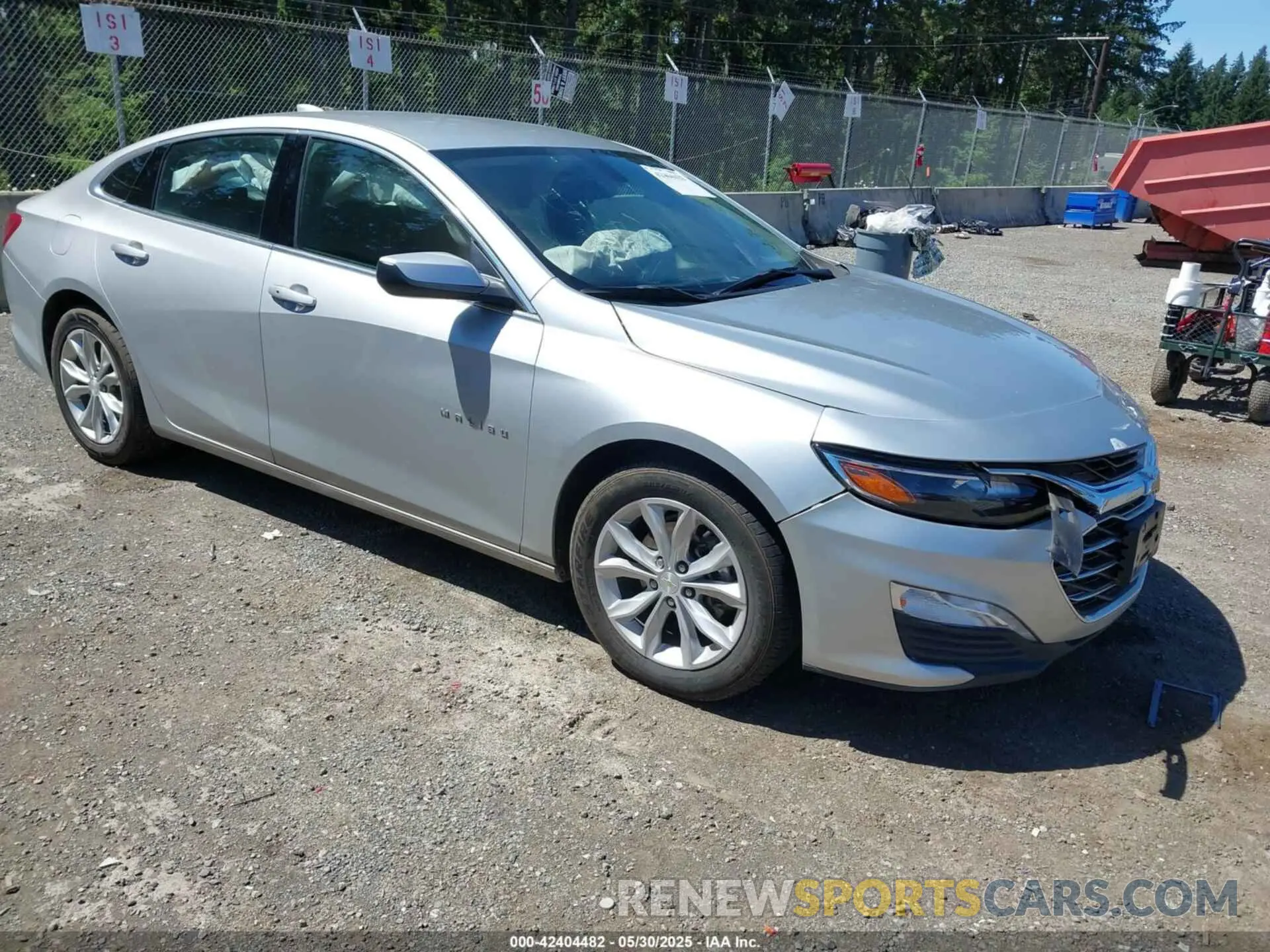 1 Photograph of a damaged car 1G1ZD5ST9NF110879 CHEVROLET MALIBU 2022