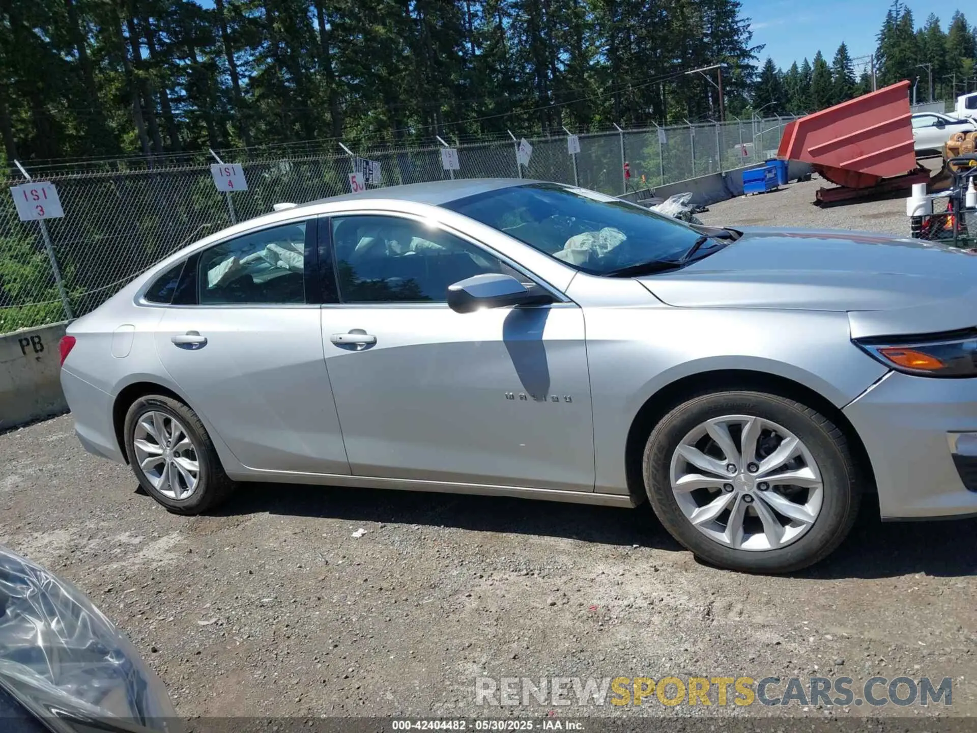 13 Photograph of a damaged car 1G1ZD5ST9NF110879 CHEVROLET MALIBU 2022